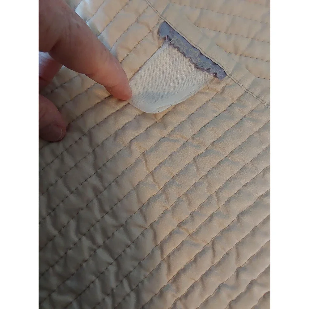 Vintage King Size Polyester Quilt Bedspread